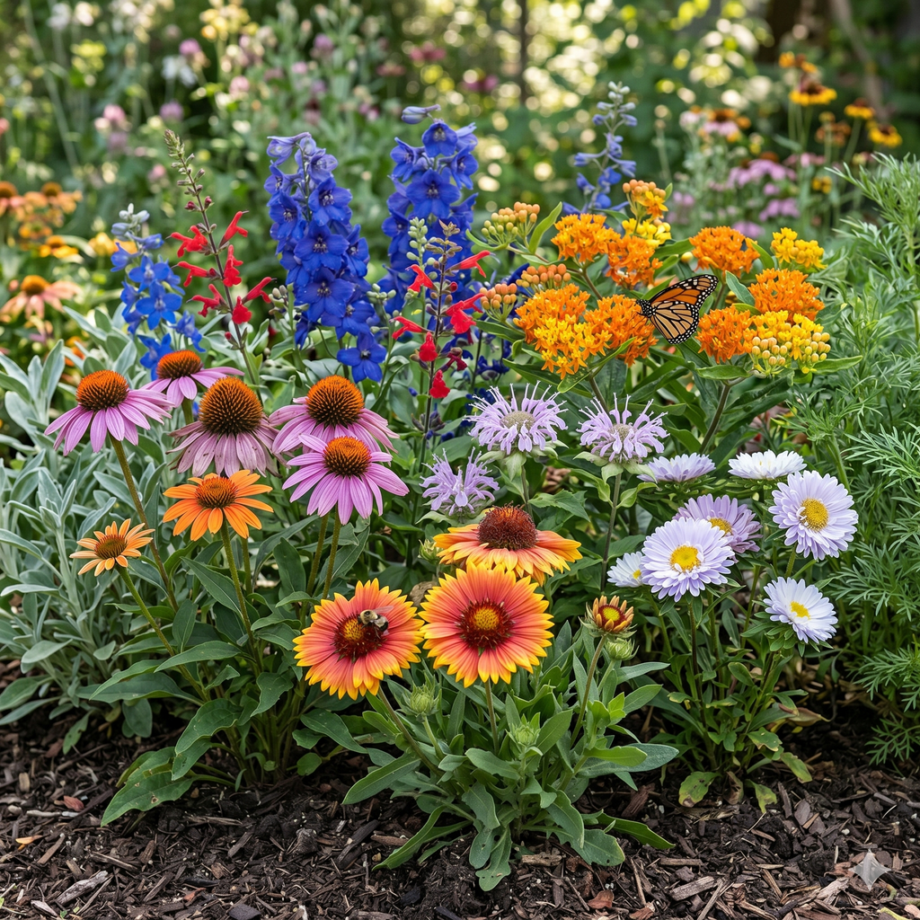 Premium Wildflower Mix Seeds - 134,000 Seeds (~13.4 oz)