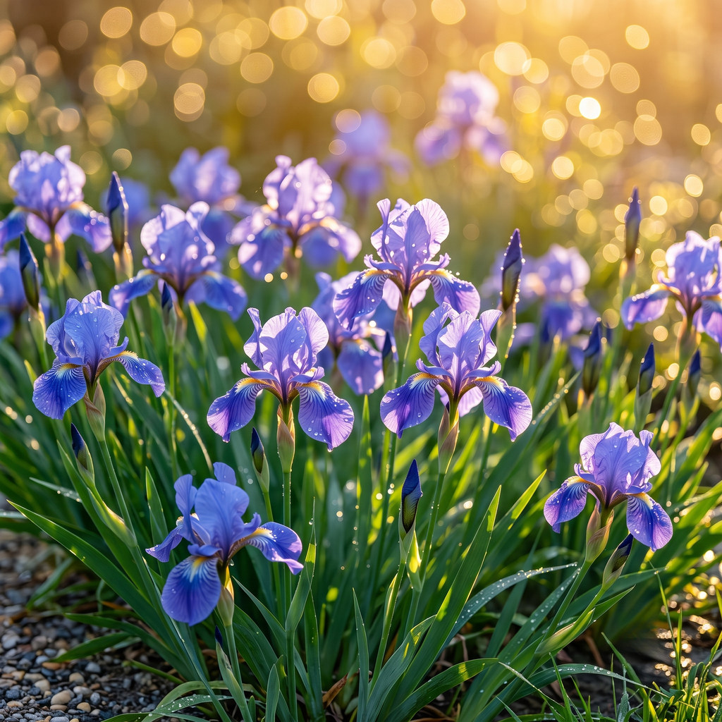 Pollinator Blue (OP) Malan Iris Seeds - 200 Seeds (~0.1 oz)