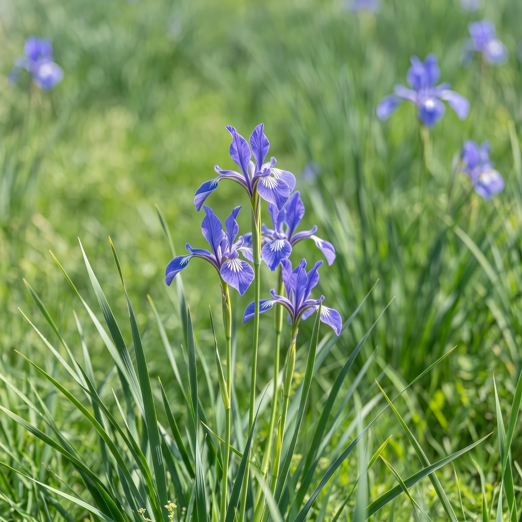 Pollinator Blue (OP) Malan Iris Seeds - 200 Seeds (~0.1 oz)