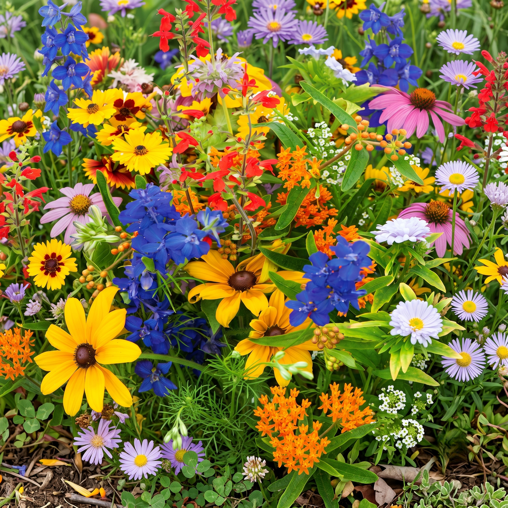 Premium Wildflower Mix Seeds - 134,000 Seeds (~13.4 oz)