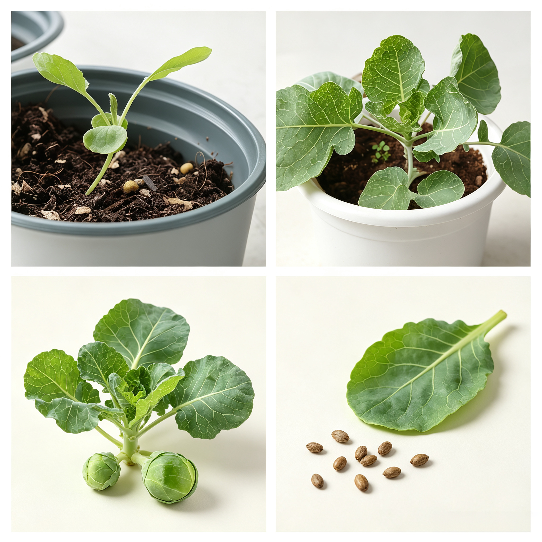 Silvia Organic (F1) Brussels Sprout Seeds - 174 Seeds