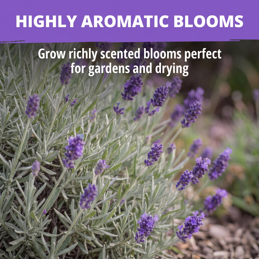 HOME GROWN Non GMO Lavender Seeds - 741 Seeds
