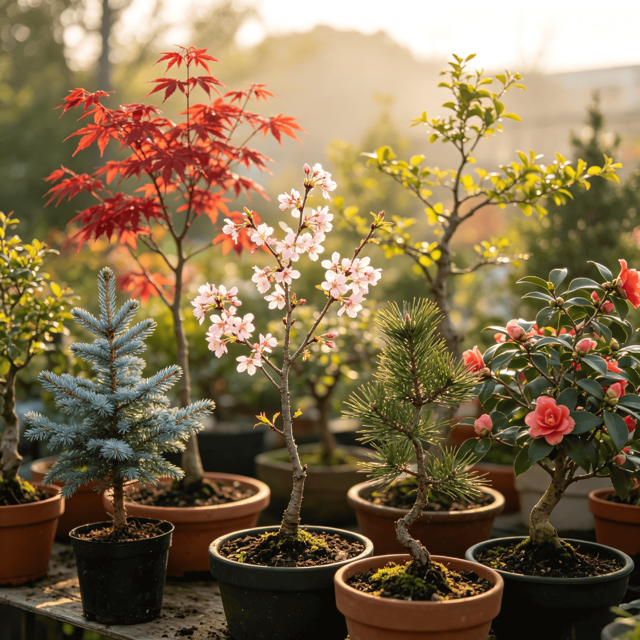 Mixed Bonsai Tree Seeds - 423 Seeds