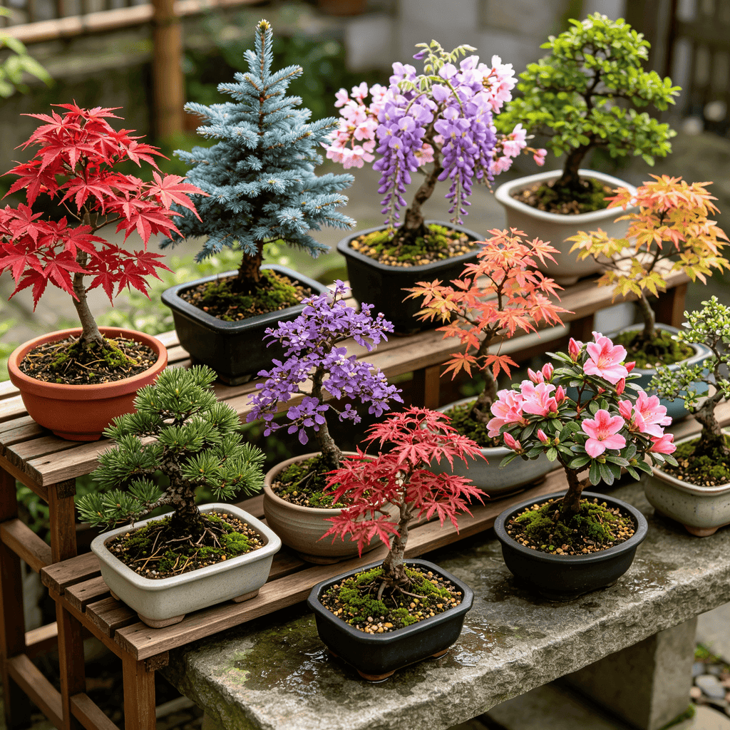Mixed Bonsai Tree Seeds - 423 Seeds