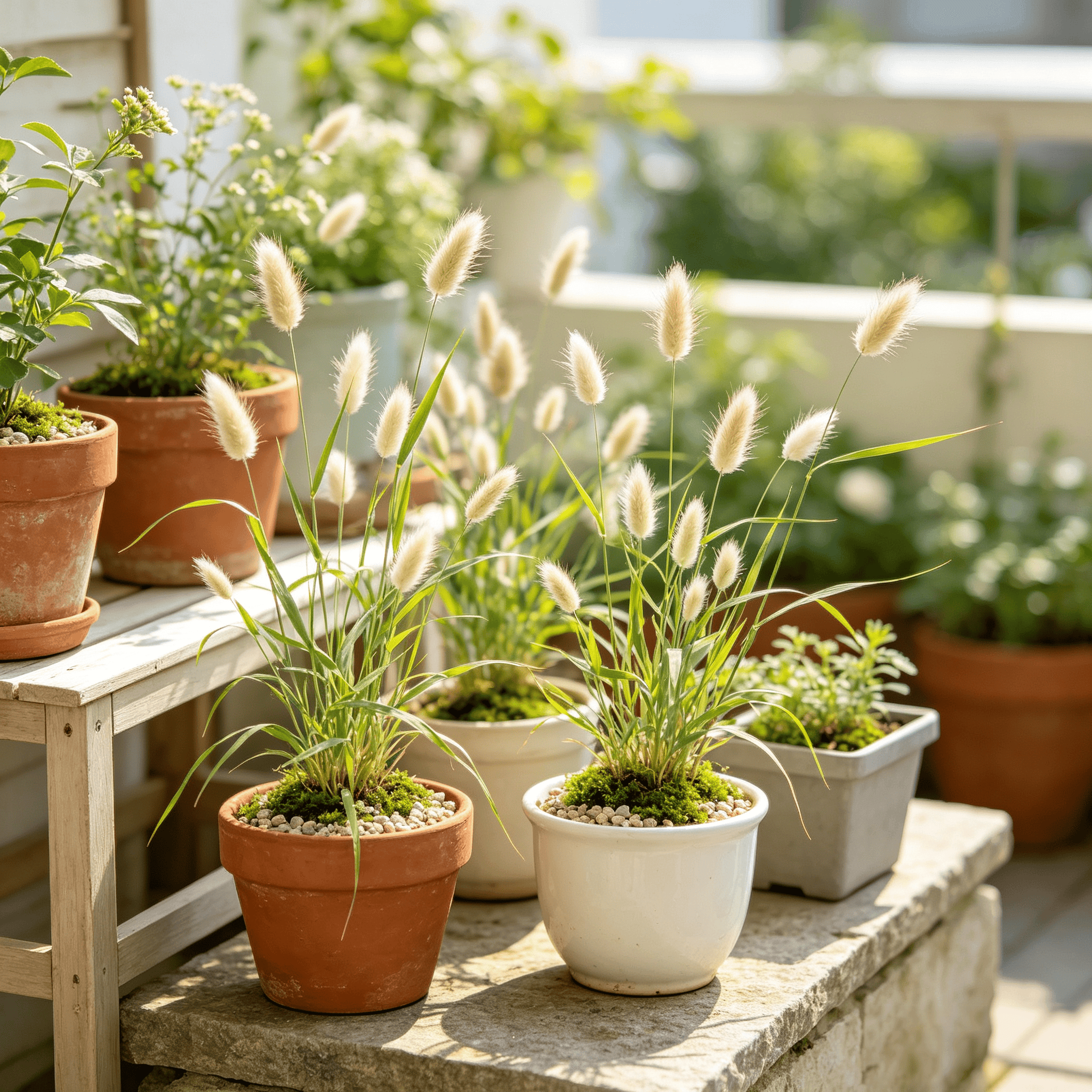 Bunny Tail Grass Seeds - 600 Seeds