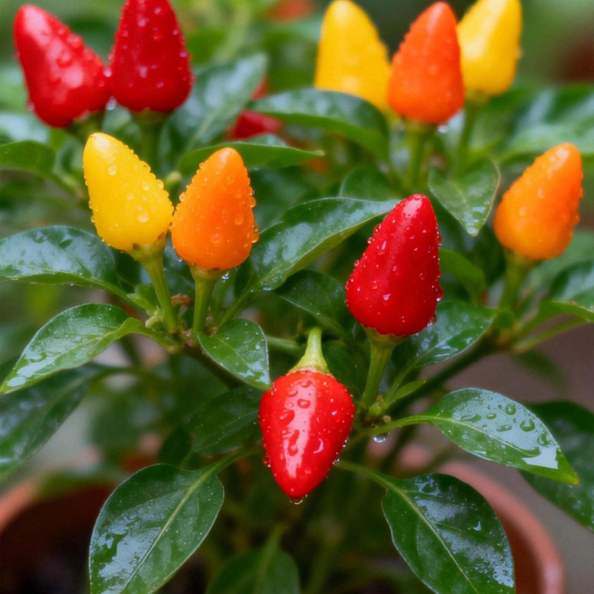Colorful Sweet Bell Pepper Vegetable Seeds – 137 Seeds