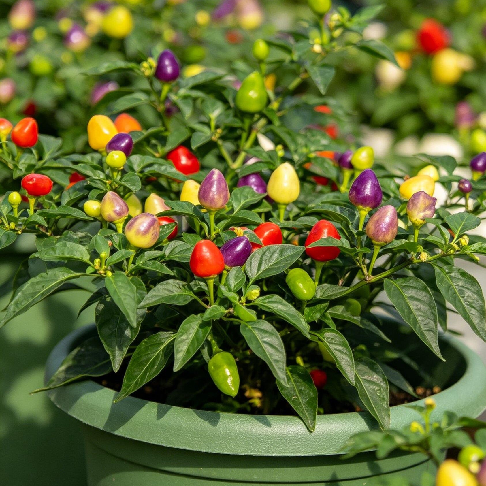 Colorful Sweet Bell Pepper Vegetable Seeds – 137 Seeds