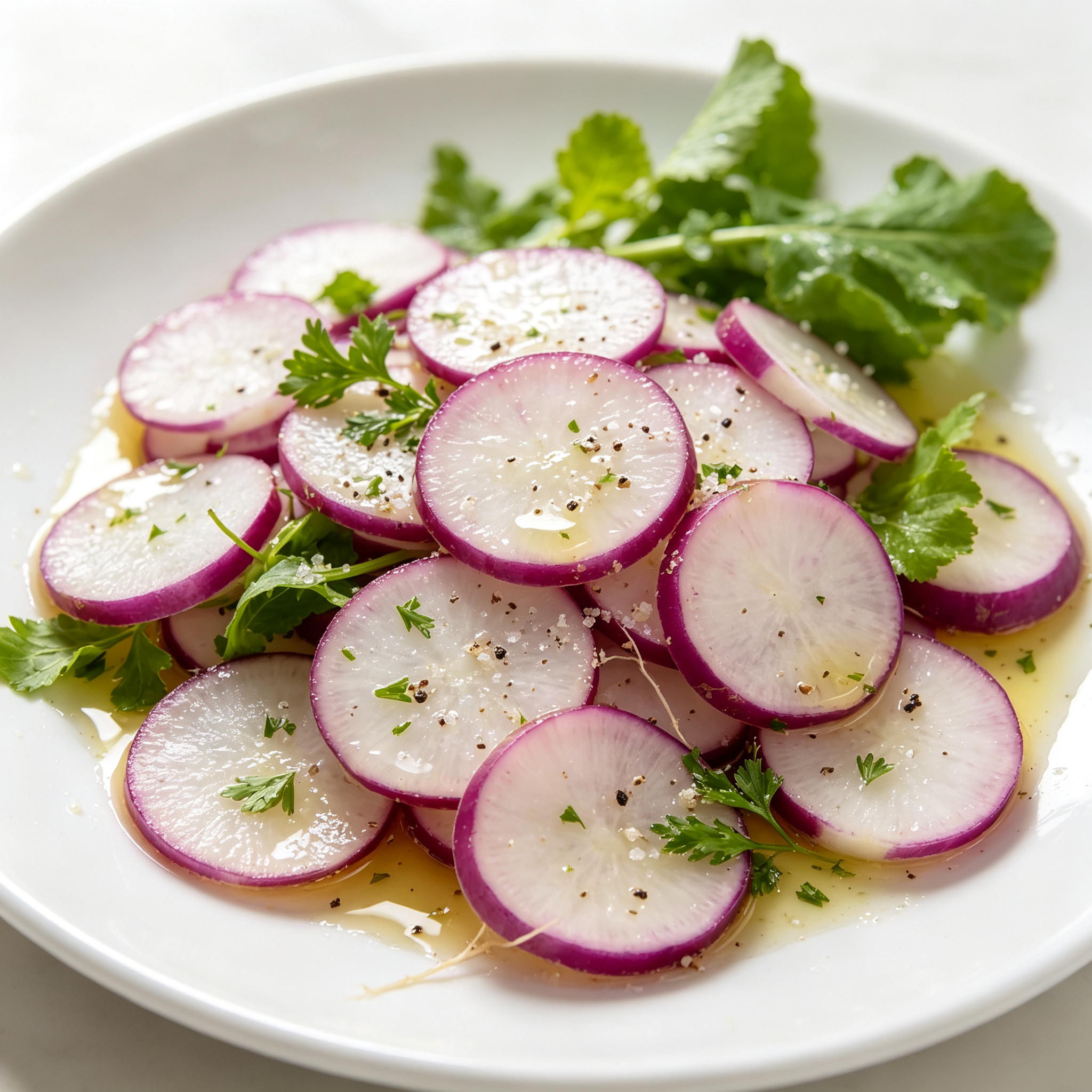 Purple Top White Globe Organic Turnip Seeds