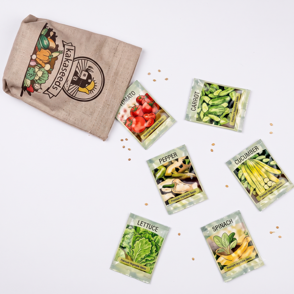 35 Premium Non-GMO Vegetable Seed Pack
