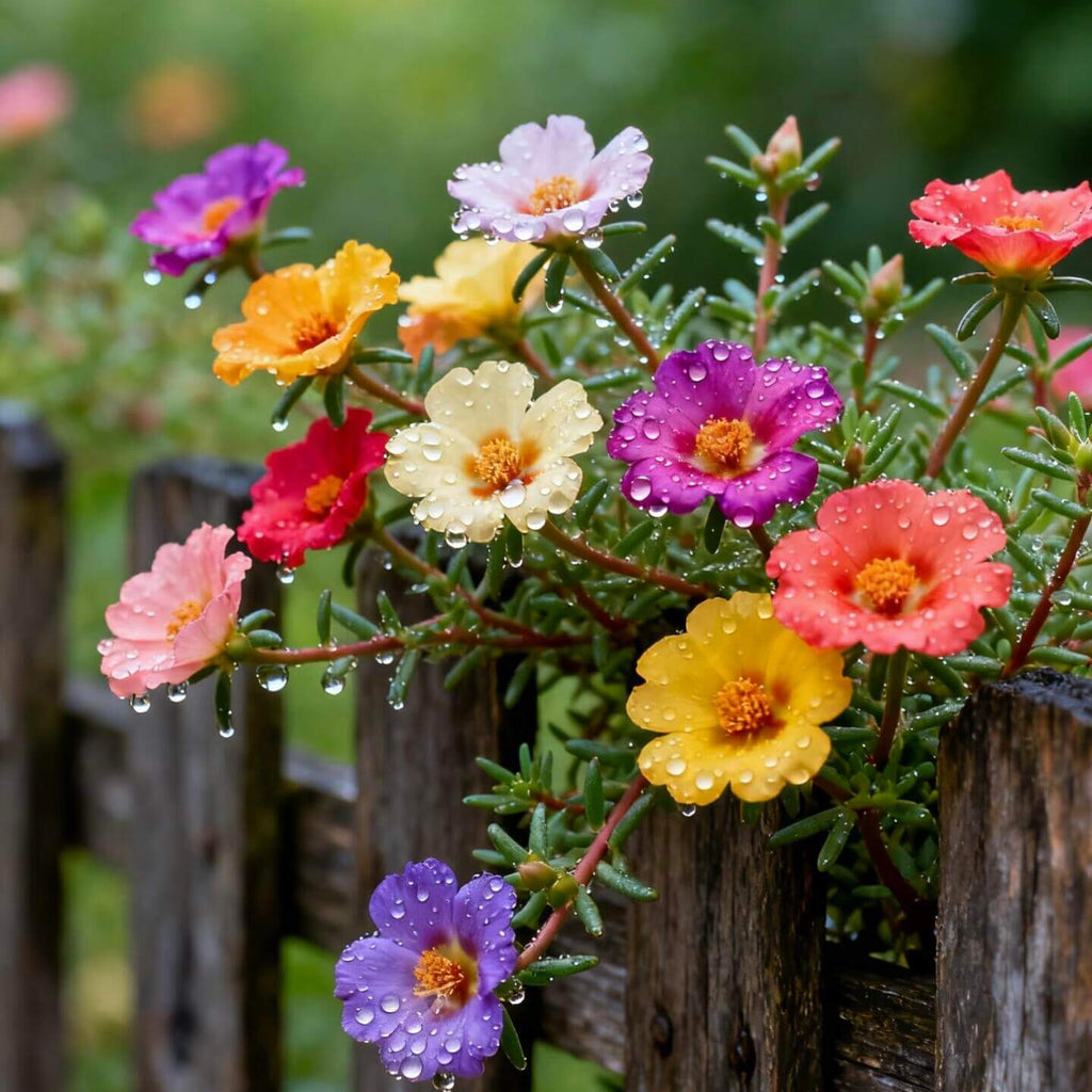 Bulk Double Moss Rose Flower Seeds – 4000 Seeds