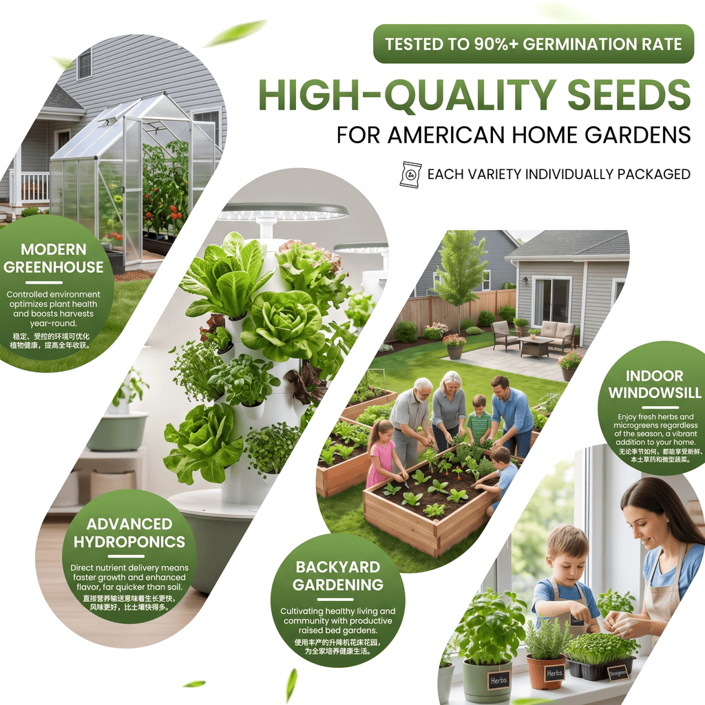 kakaseeds 35 Premium Non-GMO Vegetable Seed Pack | + FREE Gloves & Plant Markers