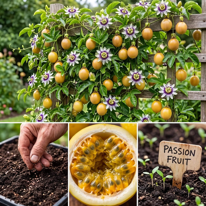 Passion Fruit Seeds for Planting – 57 Seeds