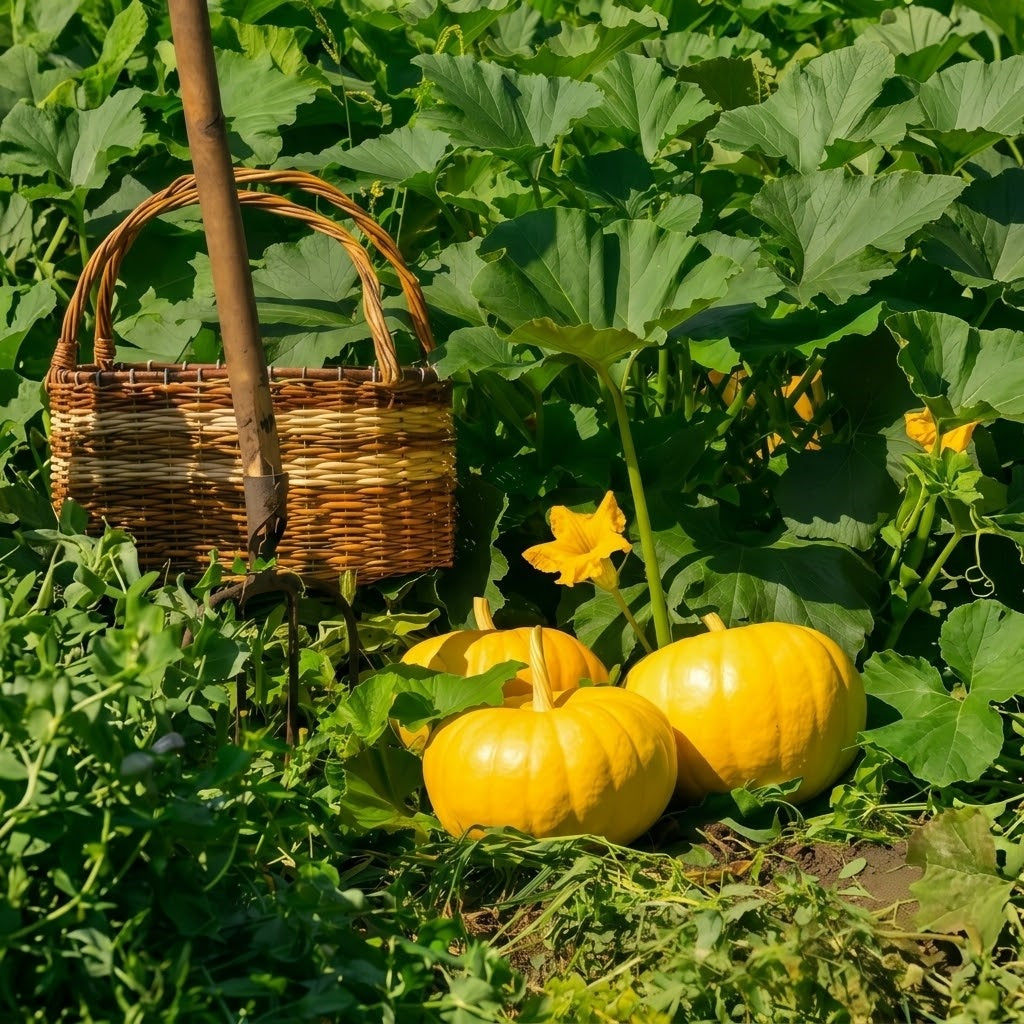Wan Fu (F1) Pumpkin Seeds - 23 Seeds