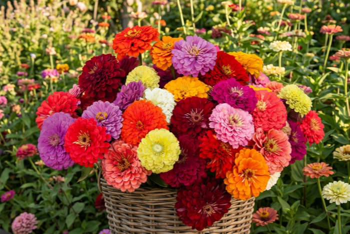 加州巨型百日草2-4 Benary's Giant Mix Zinnia Seed