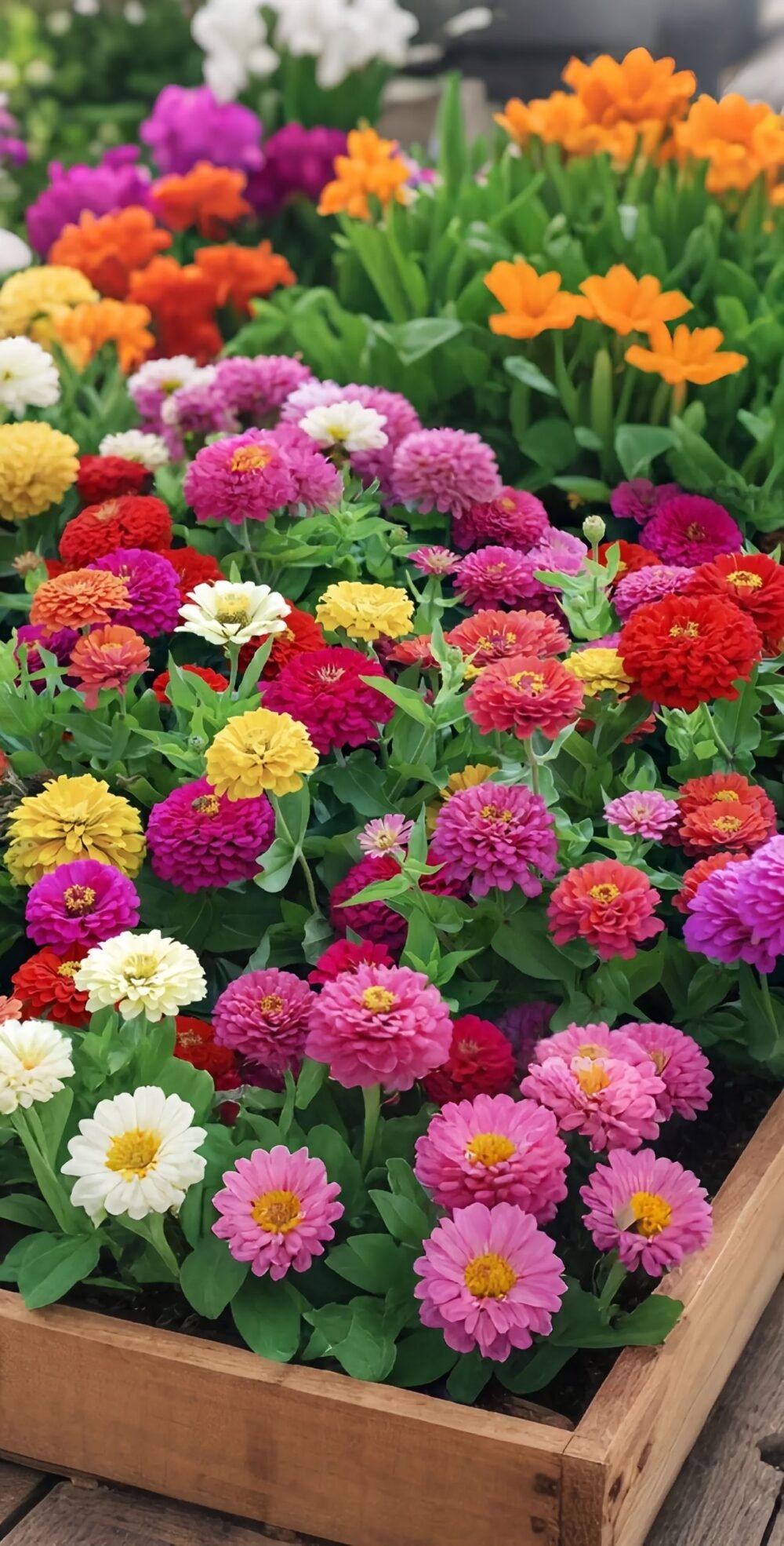 13424319692626027 Benary's Giant Mix Zinnia Seed