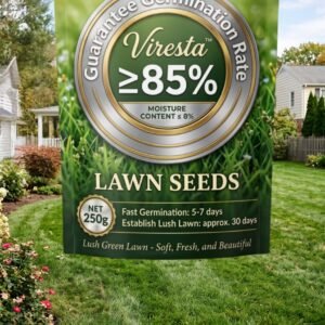 High-Quality Mixed Lawn Seed - Sun & Shade Formula - 8 oz