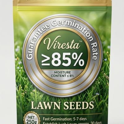 High-Quality Mixed Lawn Seed - Sun & Shade Formula - 8 oz