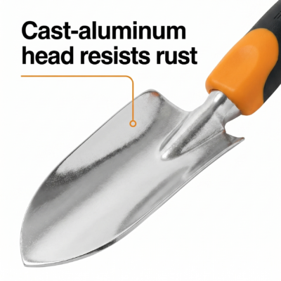 Rust-Resistant Gardening Hand Trowel