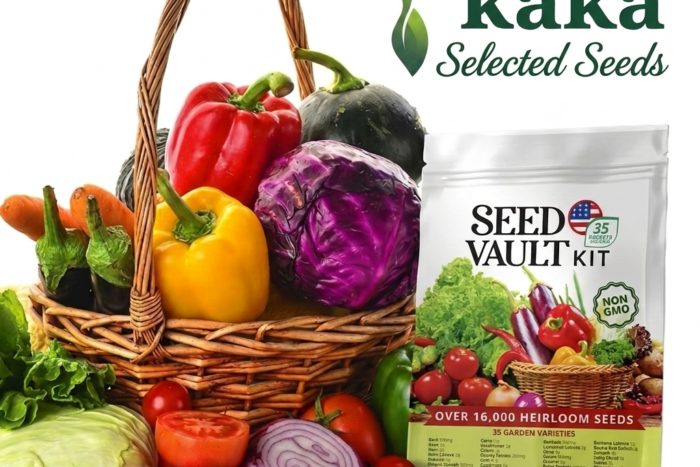 35 Premium Vegetable Seed Variety Pack
