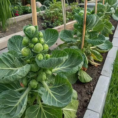 抱子甘蓝2 Silvia Organic (F1) Brussels Sprout Seed