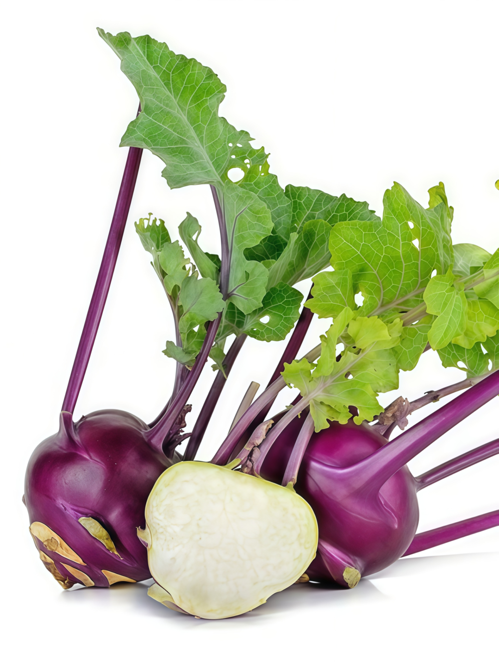 紫苤蓝4 Azur Star Organic Kohlrabi Seed