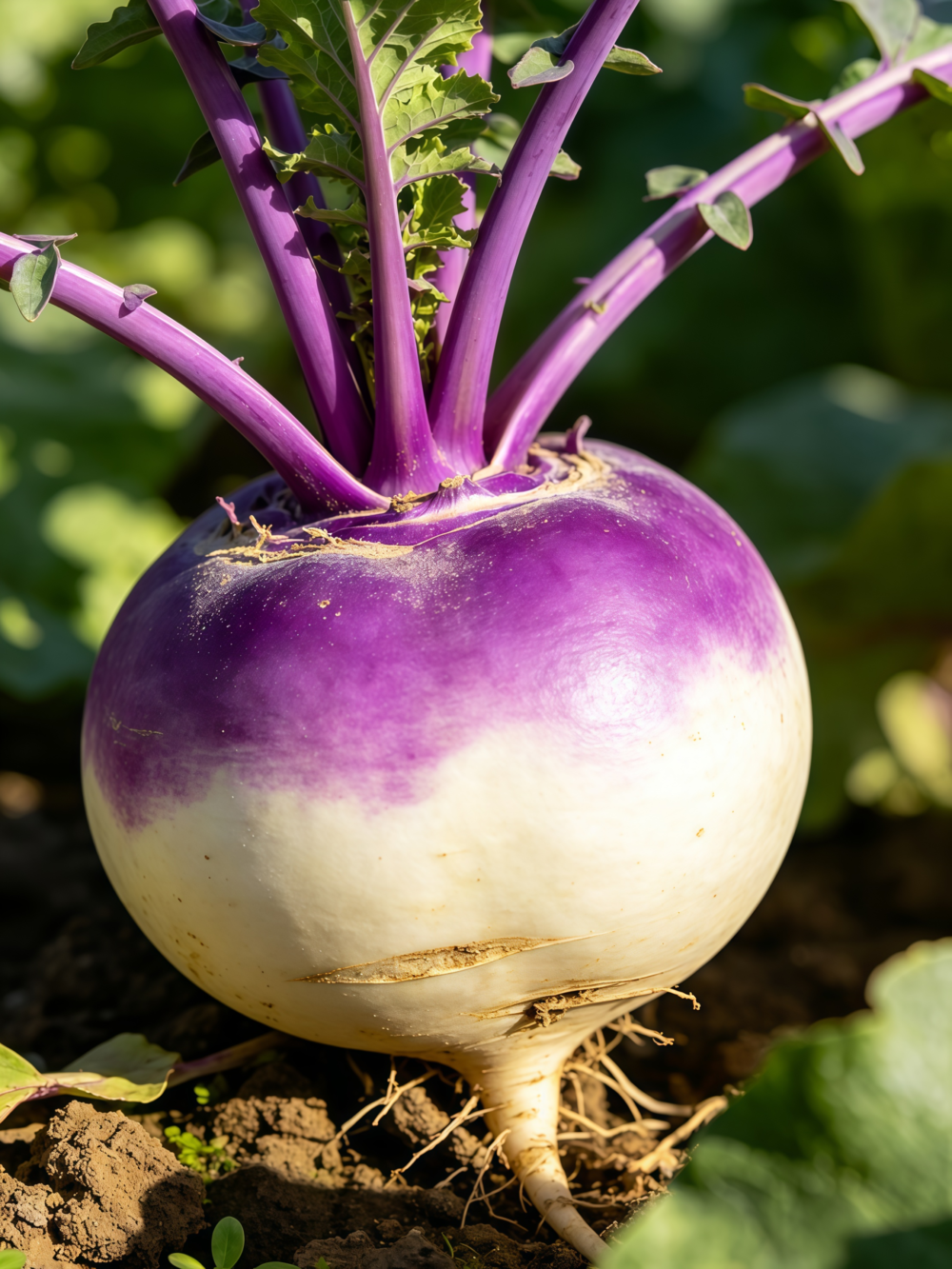 紫顶芜菁3 Purple Top White Globe Organic Turnip Seed
