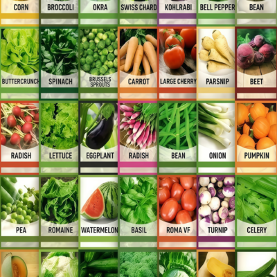 35 Premium Vegetable Seed Variety Pack