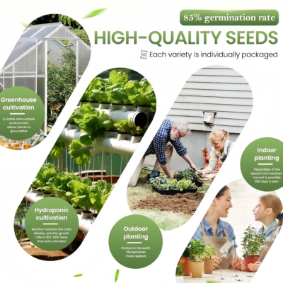 35 Premium Vegetable Seed Variety Pack
