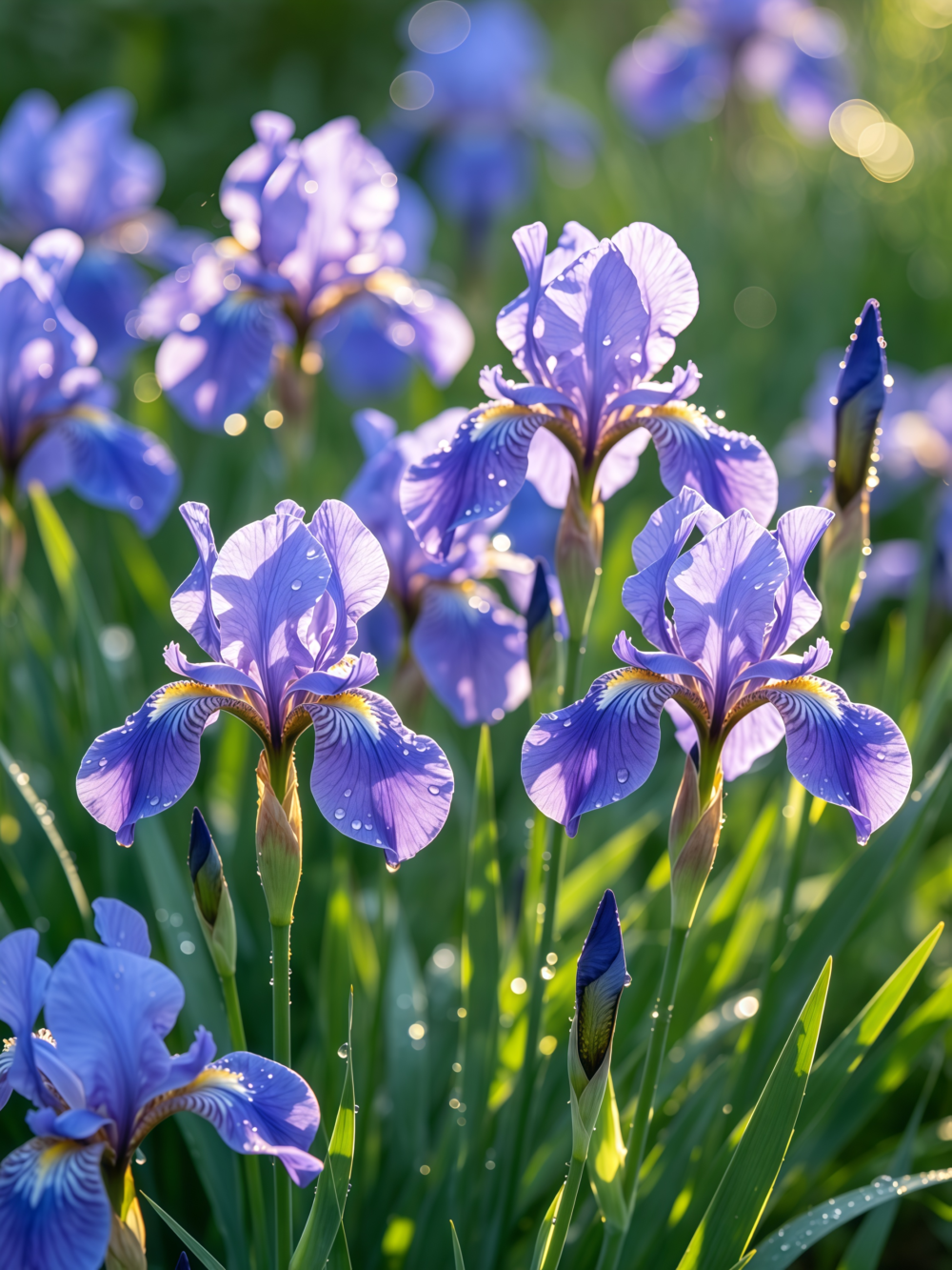 马兰花1 Pollinator Blue (OP) Malan Iris See