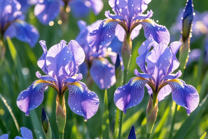 马兰花1 Pollinator Blue (OP) Malan Iris See