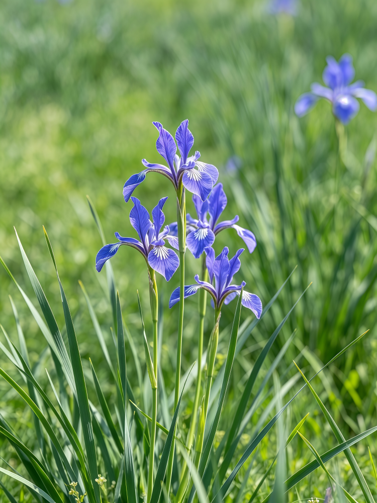 马兰花3 Pollinator Blue (OP) Malan Iris See